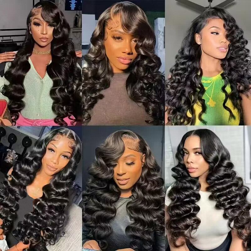 Ishow Loose Wave Bundles Indian Human Hair Weave 3 Bundles