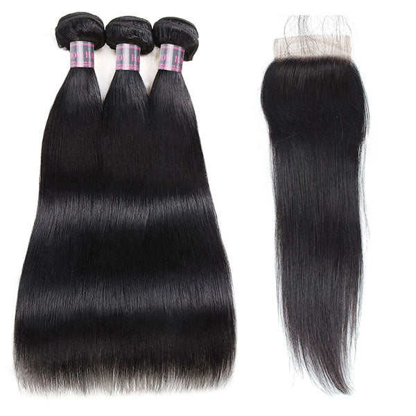 【Flash Sale】26 28 28"=149.99 Only For Ishow Best Selling Body Wave/Loose Wave/Straight Human Hair Bundles With Closure