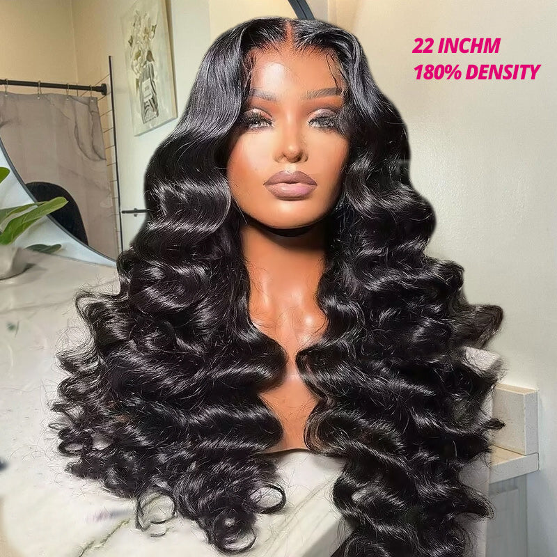 Ishow Loose Deep Wave Wig HD Lace Front Wigs 13x4 Lace Frontal Wig Glueless Human Hair Wigs