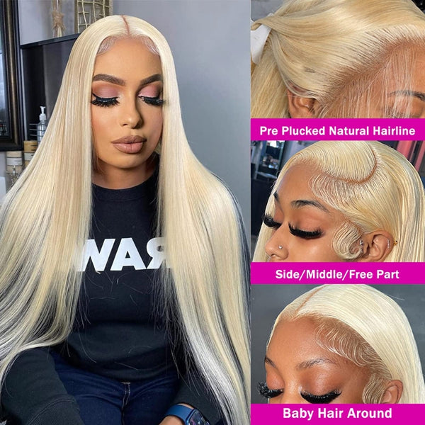 Ishow Flash Sale 613 Blonde Glueless 13x4 HD Lace Frontal Wig