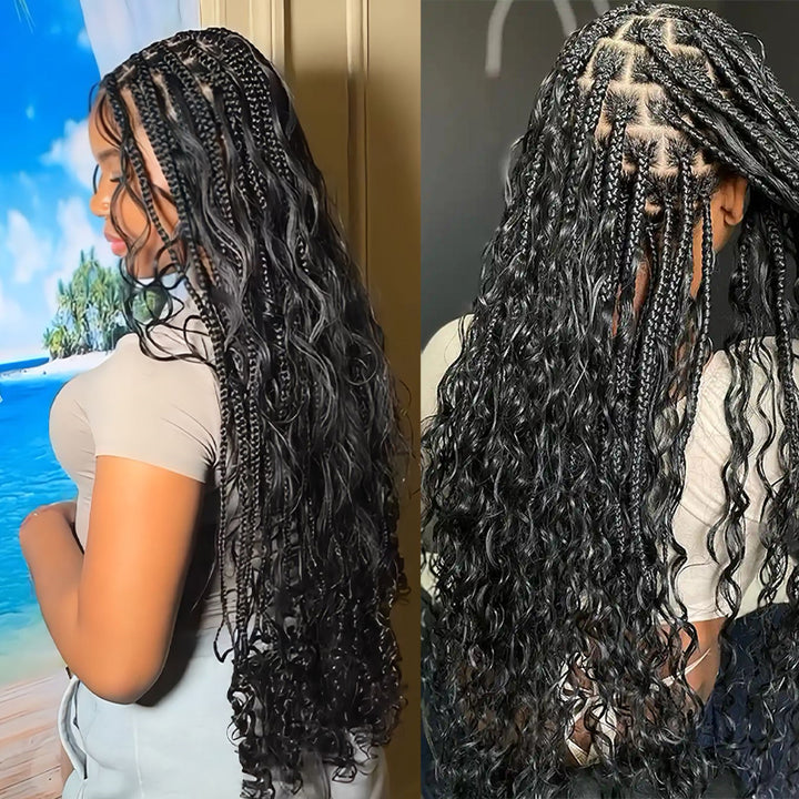 Ishow Body Wave Bulk Braiding Human Hair 4 Bundles Natural Black Raw Hair Bulk