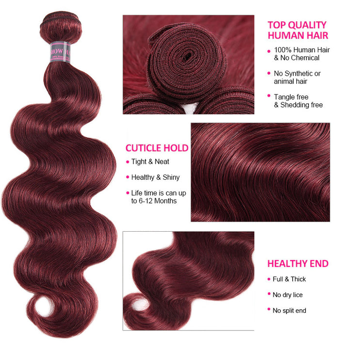 Luscious Body Wave Perfection! Enjoy bouncy, defined waves that offer voluminous, glamorous texture and effortless style.

