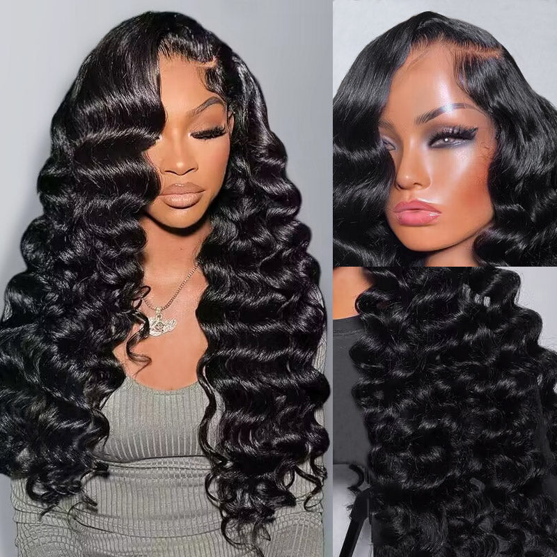 【$100 Off Sale】Ishow Hair 5x5 HD Lace Loose Deep Wave Wig Glueless Human Hair Wigs Preplucked With Baby Hair