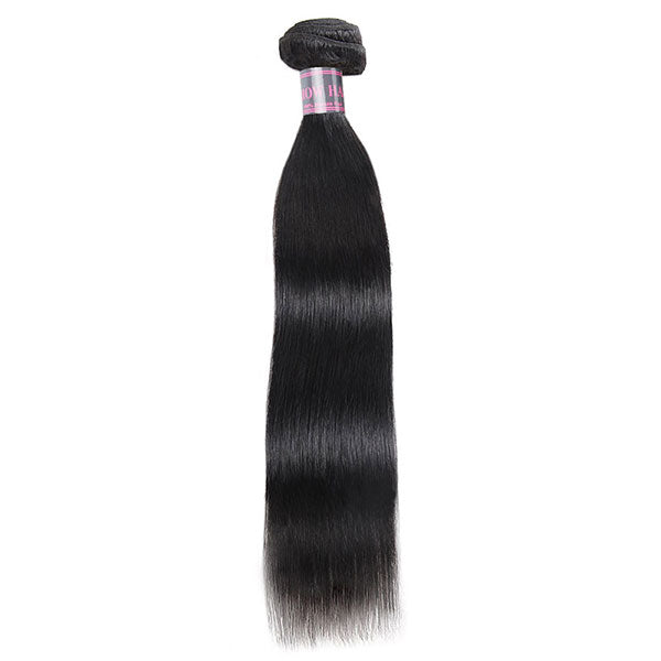 Ishow Hair Brazilian Hair Body Wave Straight Hair Human Hair Bundle Natural Black 1 Piece Human Hair Extension