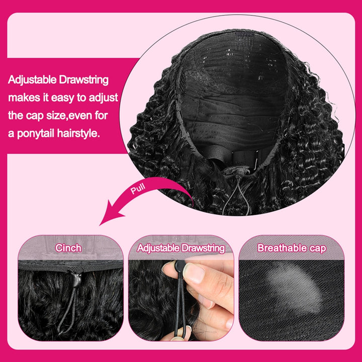 Instant Burmese Curl Perfection! Ishow Hair 'Pull & Go' Half Wig Delivers Effortless Volume & Bounce – Zero Skills Required