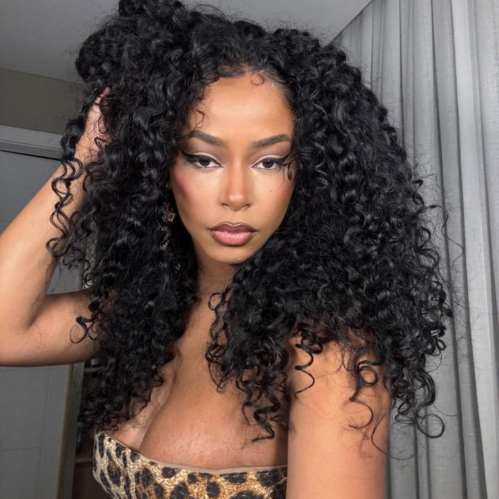 Springy, Defined Burmese Curls – Made from 100% Human Hair for Unmatched Softness, Shine, & Natural Movement.