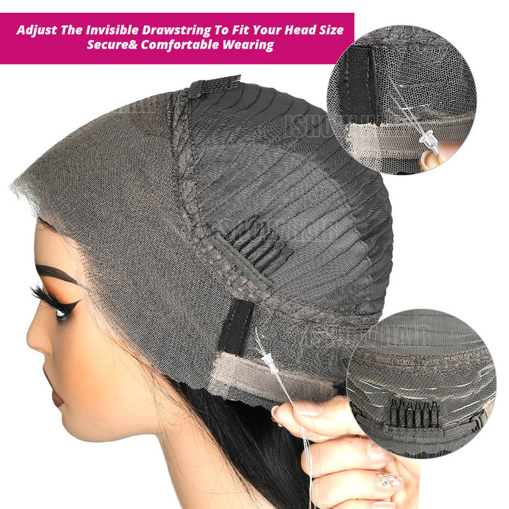 Instructions for Adjusting 360 Lace Wig Drawstring for Secure Fit