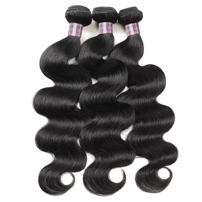 Ishow Peruvian Hair Bundles Unprocessed Body Wave Human Hair 3 Bundles