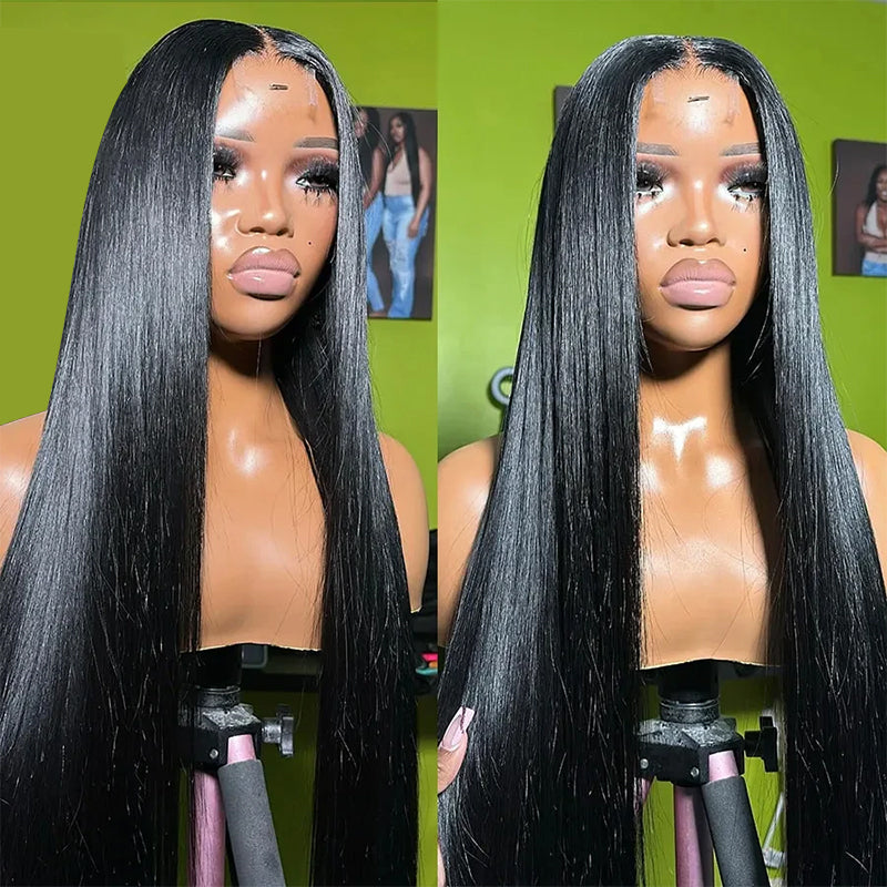 [20"=90]Ishow Flash Sale Silky Straight 2x6 Lace Closure Wig Deep Part Affordable Human Hair Wigs