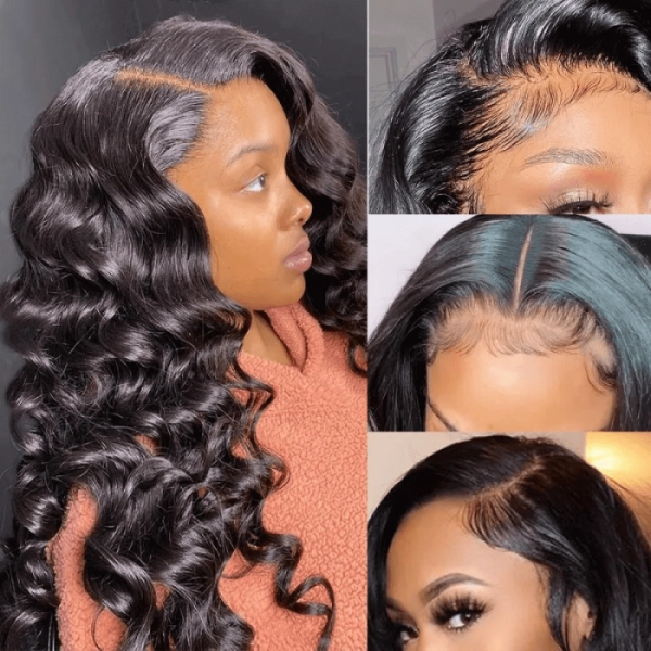 Ishow Loose Deep Wave Wig HD Lace Front Wigs 13x4 Lace Frontal Wig Glueless Human Hair Wigs