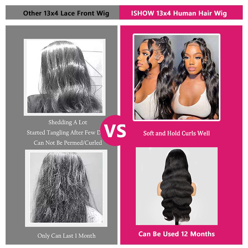 Comparison of Ishow 13X4 Lace Wig Quality Versus Other Lace Front Wigs