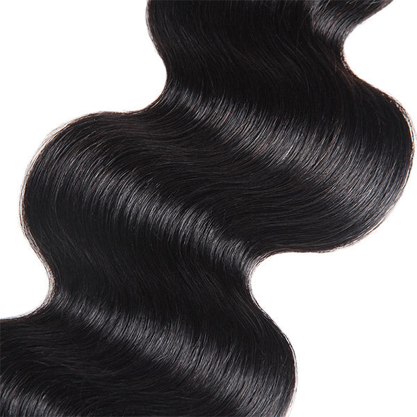 Brazilian Body Wave Hair Bundles Highlighting Smooth Waves and Healthy Shine