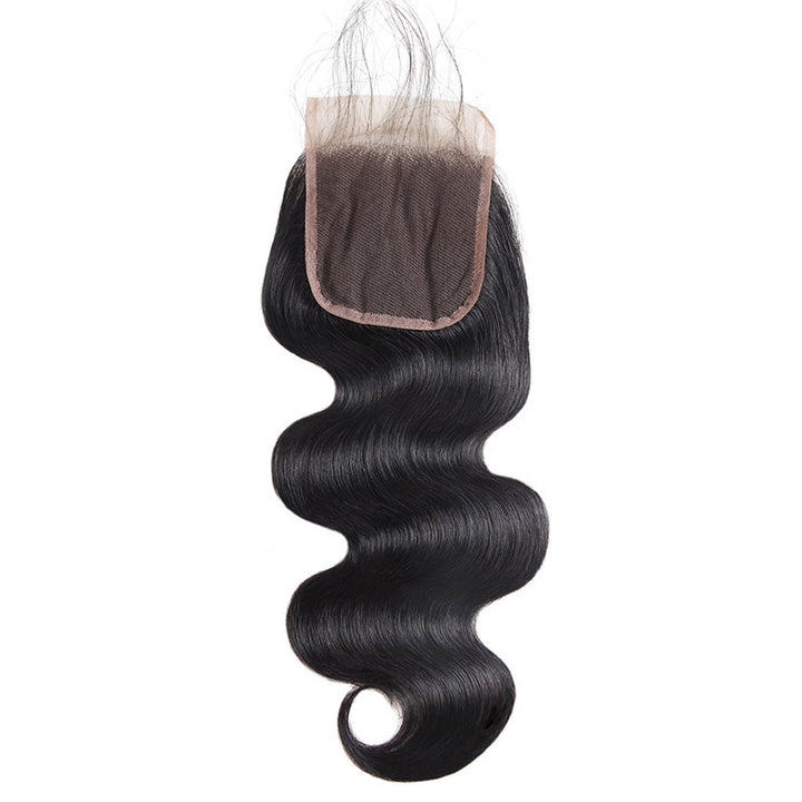 Our Brazilian Human Hair is a luxurious, high-quality option for glamorous body wave styles. Set includes 4 bundles of hair and a lace closure to create an unbeatable look. 100% unprocessed hair with natural roots and tips.