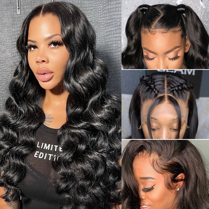 Ishow Loose Deep Wave Wig HD Lace Front Wigs 13x4 Lace Frontal Wig Glueless Human Hair Wigs