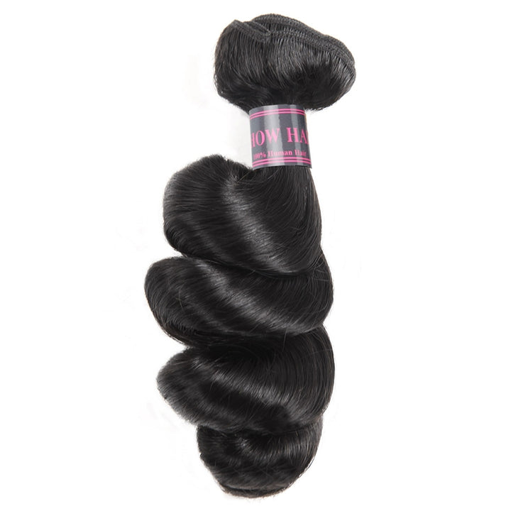 Ishow Peruvian Loose Wave Hair 3 Bundles 100% Virgin Human Hair Weaves