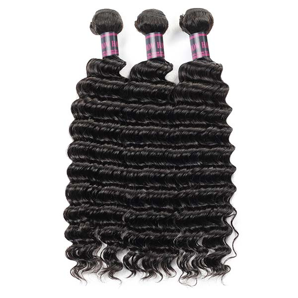 Showing Ishow Hair Deep Wave Human Hair Bundles, Feature With Full And Healthy Ends