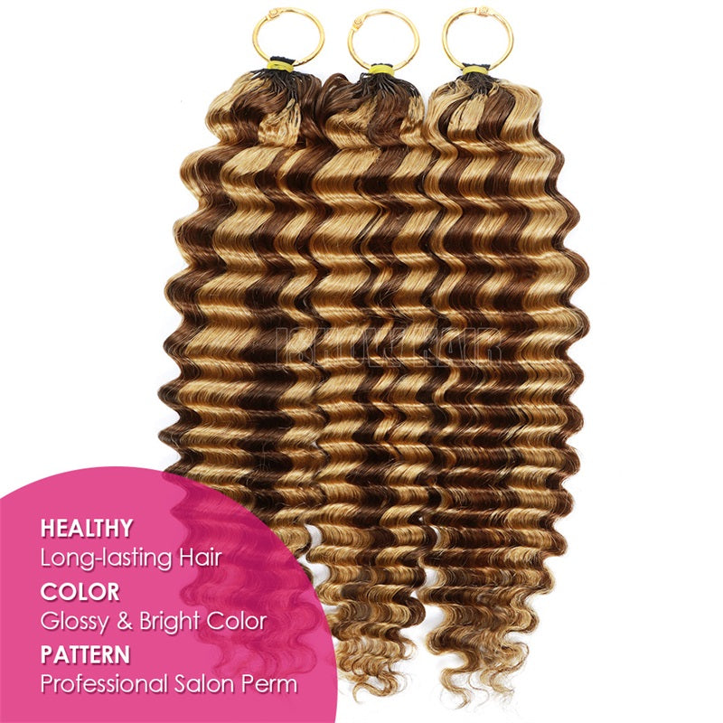 Deep Wave Feather Crochet Hair Extension For Protective Hairstyle