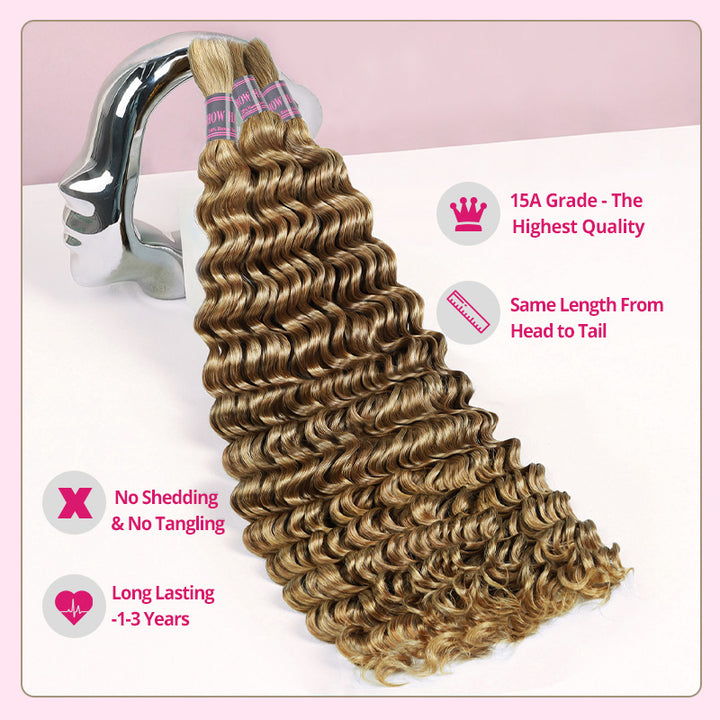 Unmatched 15A Grade Quality! Ultra-Smooth, Tangle-Free Strands Designed for Effortless Braiding & Long-Lasting Wear.
