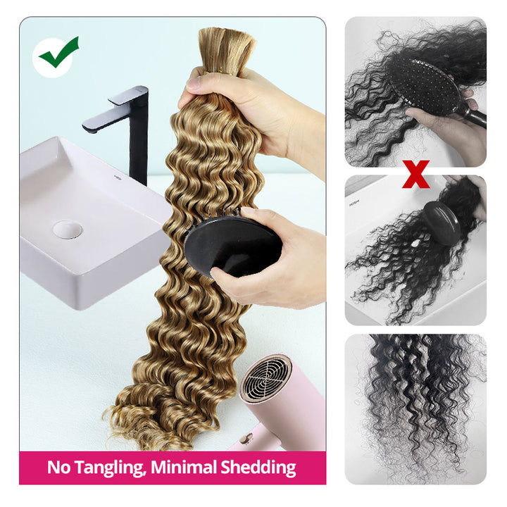 Ishow Unprocessed Hair Retains Its Cuticle for Superior Strength, Minimal Shedding, & a Naturally Smooth Feel
