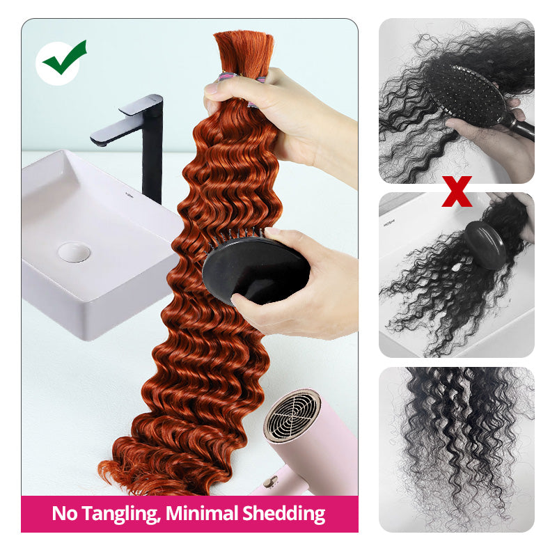Ishow Unprocessed Hair Retains Its Cuticle for Superior Strength, Minimal Shedding, & a Naturally Smooth Feel