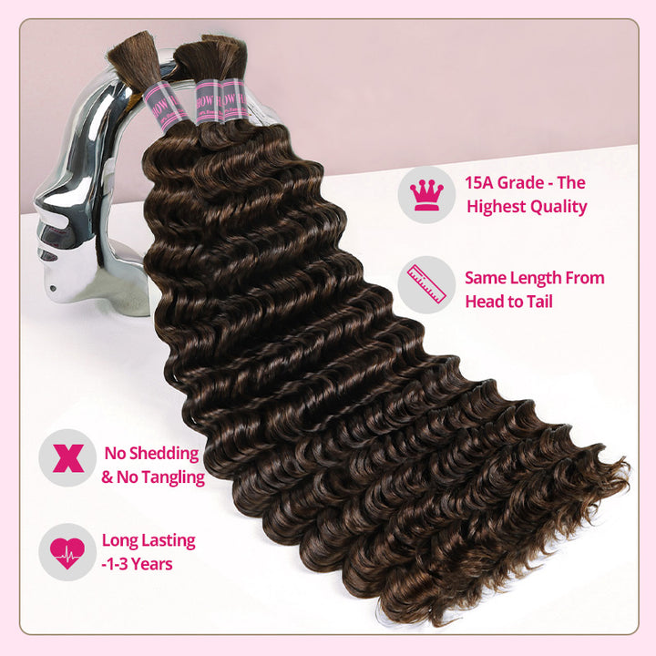 Unmatched 15A Grade Quality! Ultra-Smooth, Tangle-Free Strands Designed for Effortless Braiding & Long-Lasting Wear.