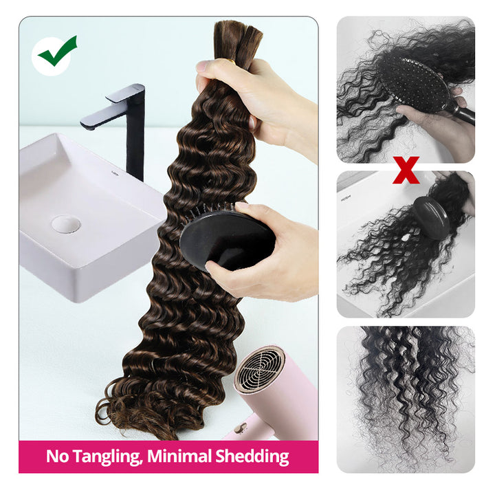 Ishow Unprocessed Hair Retains Its Cuticle for Superior Strength, Minimal Shedding, & a Naturally Smooth Feel