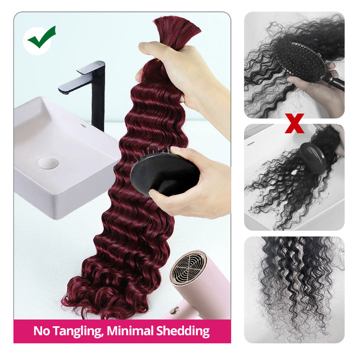 Ishow Unprocessed Hair Retains Its Cuticle for Superior Strength, Minimal Shedding, & a Naturally Smooth Feel

