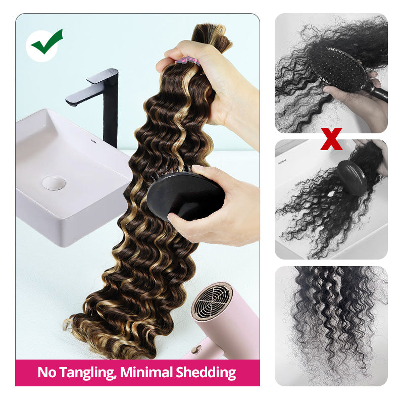 Ishow Unprocessed Hair Retains Its Cuticle for Superior Strength, Minimal Shedding, & a Naturally Smooth Feel
