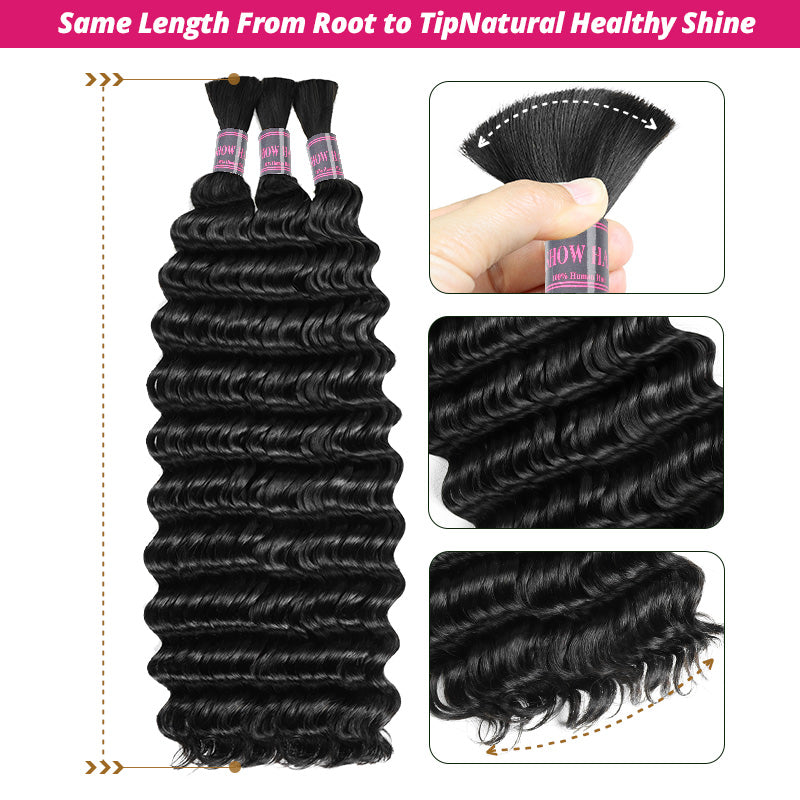 Ishow Unprocessed Hair Retains Its Cuticle for Superior Strength, Minimal Shedding, & a Naturally Smooth Feel