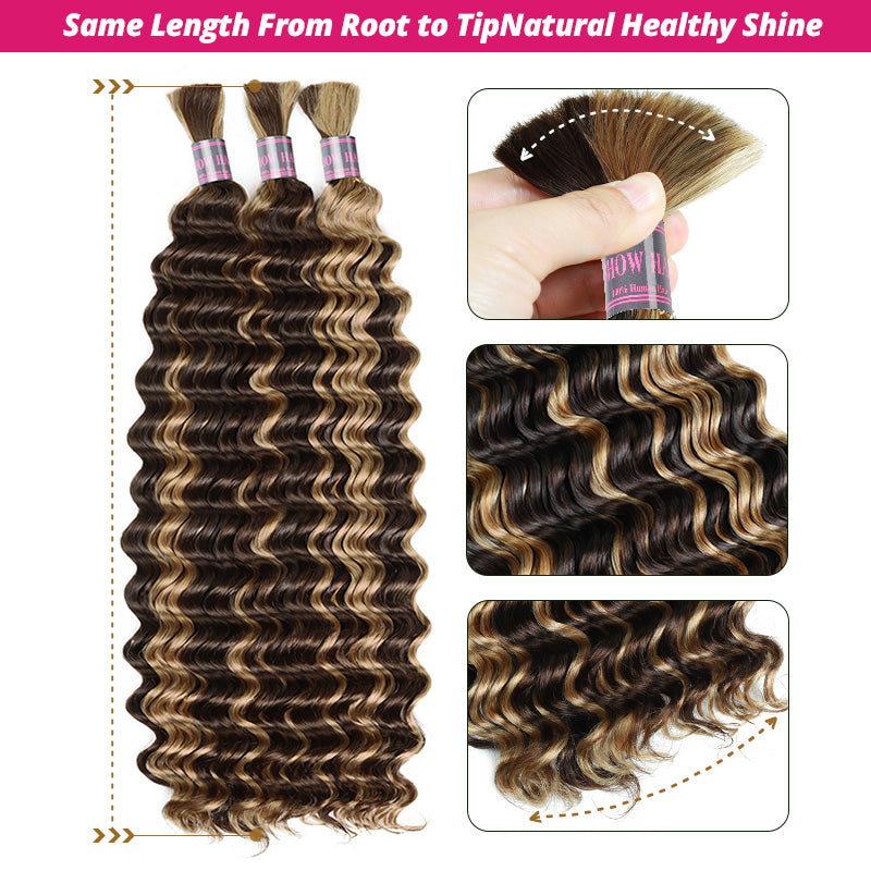 Ishow Unprocessed Hair Retains Its Cuticle for Superior Strength, Minimal Shedding, & a Naturally Smooth Feel
