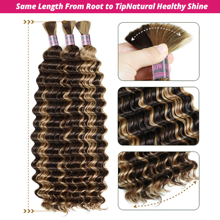 Ishow Unprocessed Hair Retains Its Cuticle for Superior Strength, Minimal Shedding, & a Naturally Smooth Feel
