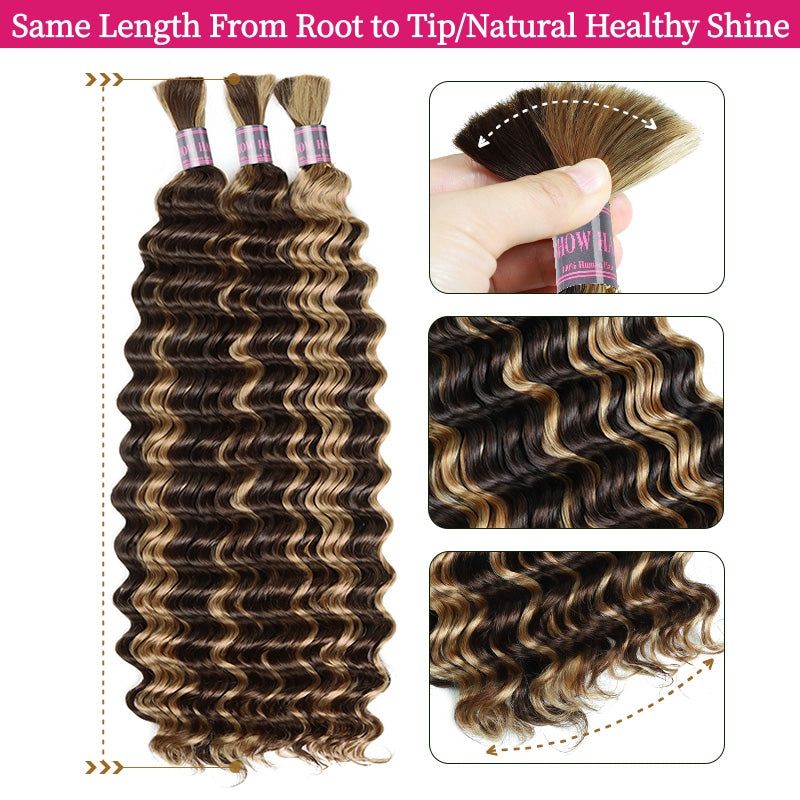Ishow Unprocessed Hair Retains Its Cuticle for Superior Strength, Minimal Shedding, & a Naturally Smooth Feel
