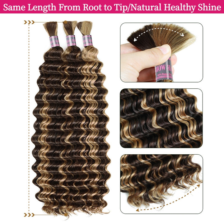 Ishow Unprocessed Hair Retains Its Cuticle for Superior Strength, Minimal Shedding, & a Naturally Smooth Feel
