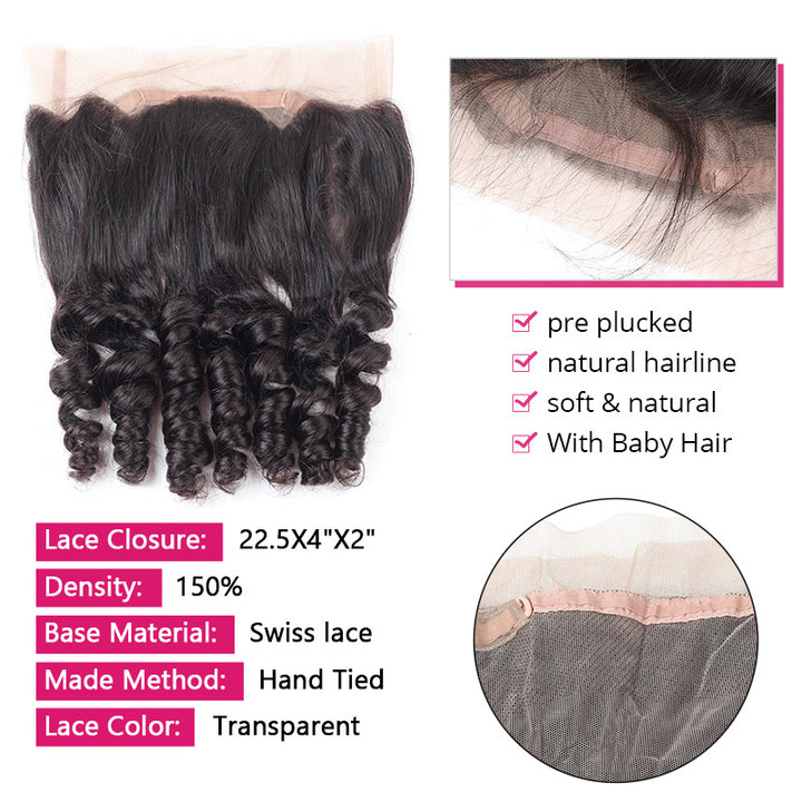 Loose Wave 100% Virgin Remy Human Hair Extensions 2 Bundles With 360 Lace Frontal Ishow Hair Bundles Weave - IshowVirginHair