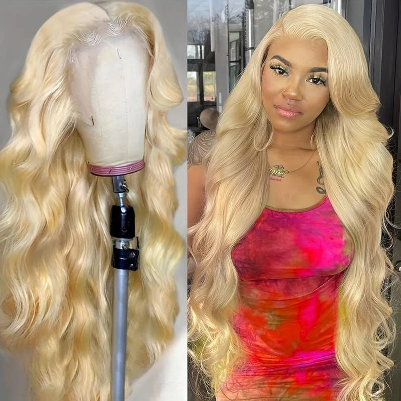 [Ishow Bogo Free] 613 Blonde HD Lace Frontal Wigs Body Wave/Straight/Deep Wave 180 Density Human Hair Wigs