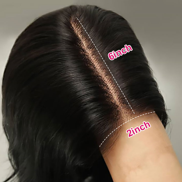 [20"=90]Ishow Flash Sale Silky Straight 2x6 Lace Closure Wig Deep Part Affordable Human Hair Wigs