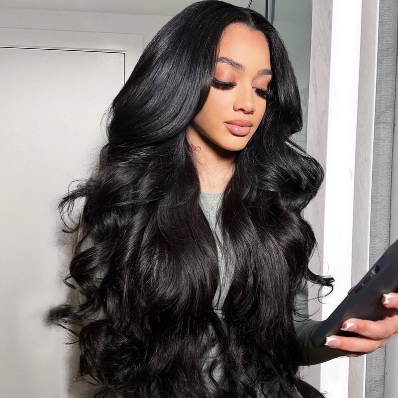 【$100 Off Sale】Ishow Hair Gorgeous Body Wave Ready To Wear Glueless Wig 5x5 Lace Closure Wigs 1 Sec Install