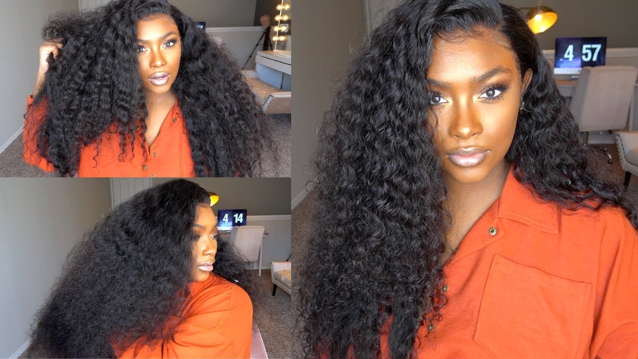 Curly lace hotsell front wigs youtube