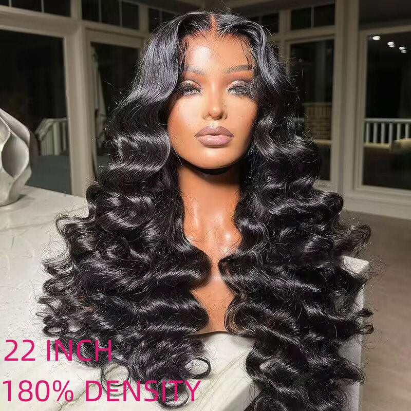 Ishow Loose Deep Wave Wig HD Lace Front Wigs 13x4 Lace Frontal Wig Glueless Human Hair Wigs