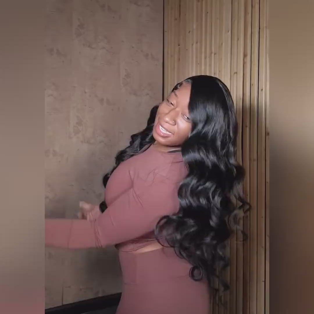 Ishow Virgin Indian Body Wave Human Hair Weave 4 Bundles
