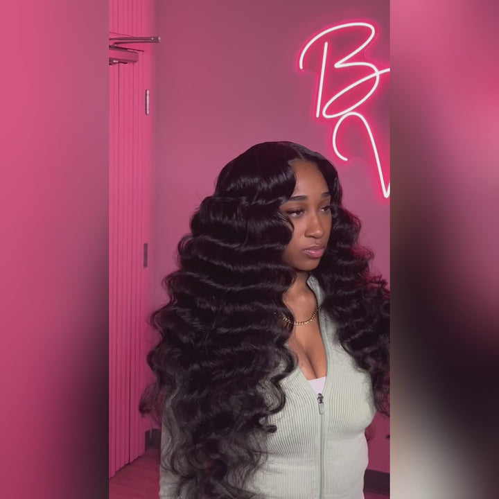 【$100 Off Sale】22 Inch=$90 Ready To Wear 5x5 Lace Closure Wigs Body Wave/Loose Deep Wave/Straight Hair Glueless Human Hair Wigs Beginner Friendly