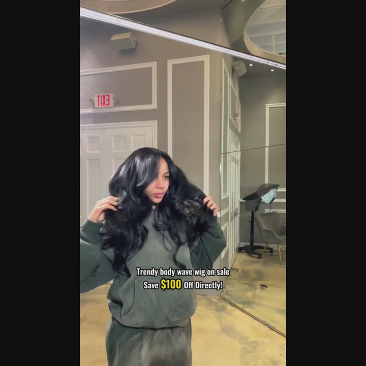 【$100 Off Sale】Ishow Hair Gorgeous Body Wave Ready To Wear Glueless Wig 5x5 Lace Closure Wigs 1 Sec Install