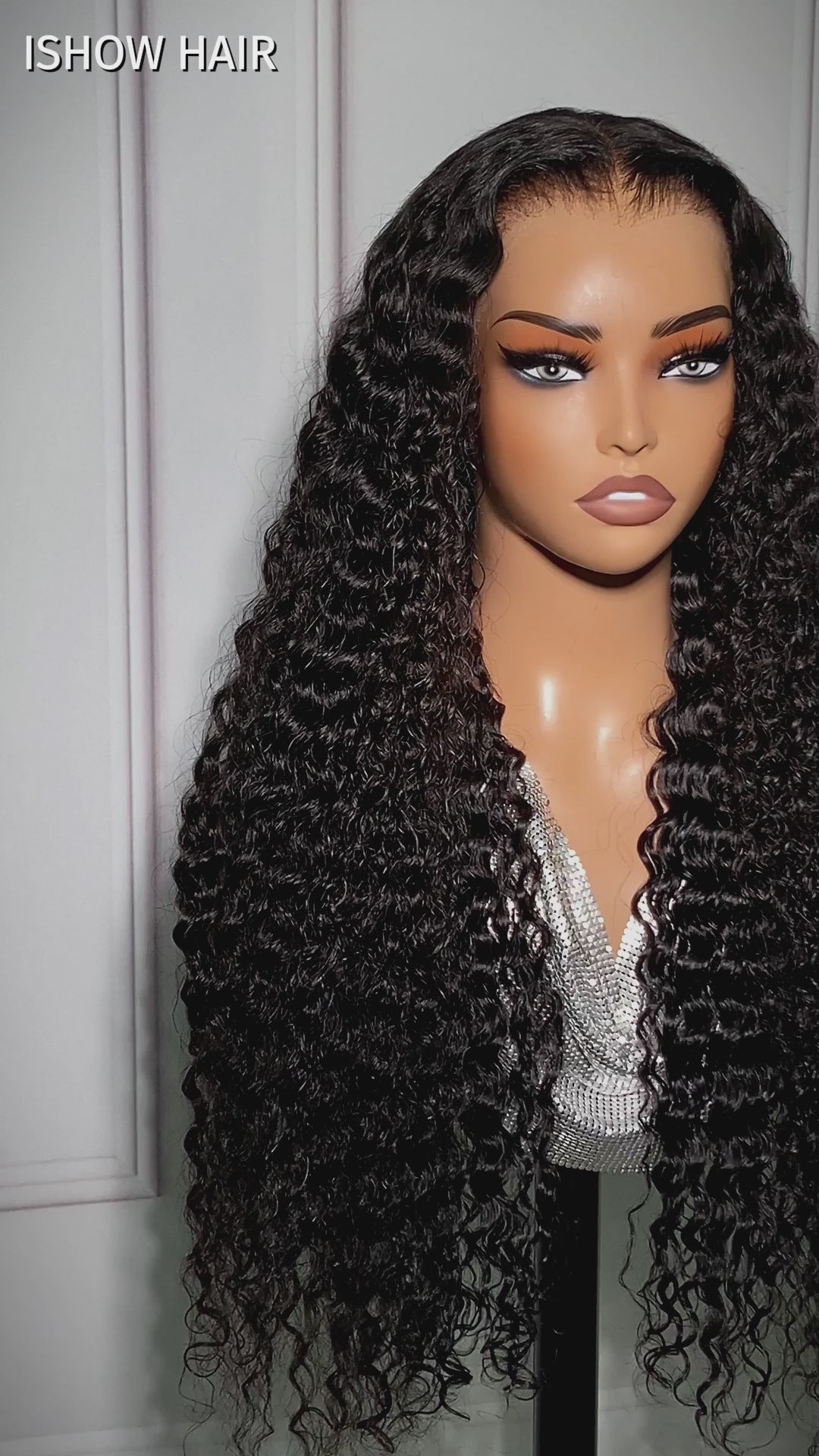 Ishow PartingMax Ready To Wear Deep Wave Wigs PPB™ 7x6 HD Lace Closure Wigs 100% Human Hair Wig