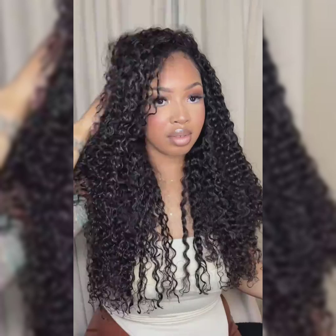Ishow Burmese Curly Bundles Hair Unprocessed Virgin Human Hair 3 Bundles Extensions