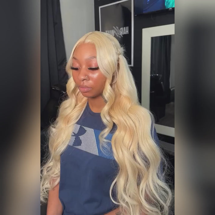 Ishow Brazilian 613 Blonde Hair Body Wave 3 Bundles With Lace Closure