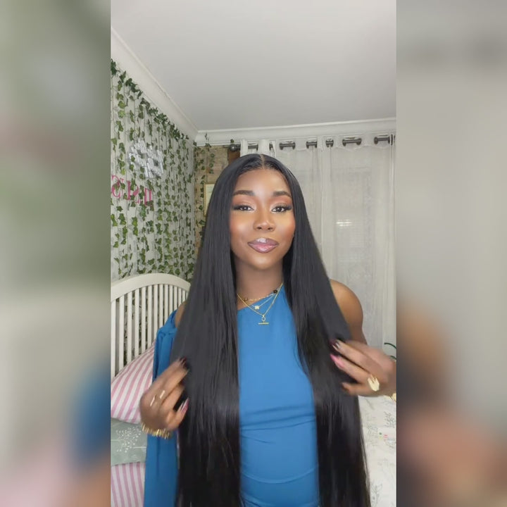 【Flash Sale】30" 200 Density=$188 Ishow Hair 5x5 HD Lace Loose Deep Wave/Burmese Curly Wig Glueless Human Hair Wigs Preplucked With Baby Hair