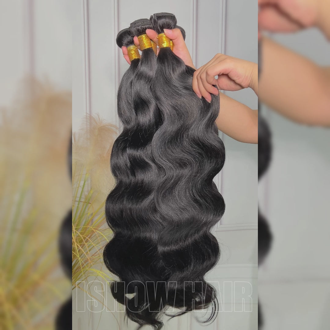 Ishow Beauty Factory Body Wave Human Hair Weave Bundles
