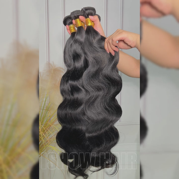 Ishow Beauty Factory Body Wave Human Hair Weave Bundles