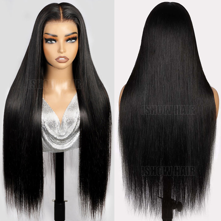 【Flash Sale】30 Inch=$190 Pre-Plucked Bleached Knots Pre-Cut Lace 13x4 Lace Frontal Glueless Wig