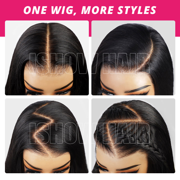 Ishow Loose Deep Wave Wig HD Lace Front Wigs 13x4 Lace Frontal Wig Glueless Human Hair Wigs